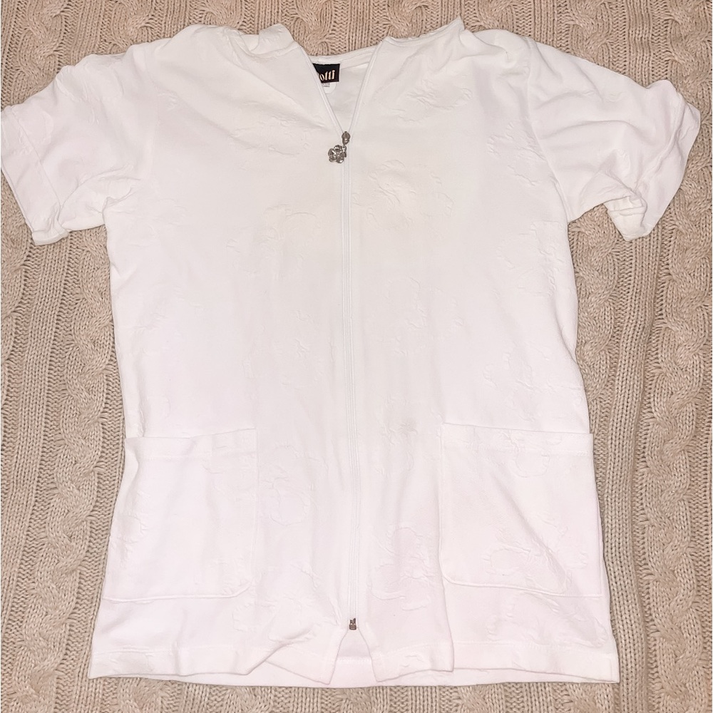 Dotti White TerryCloth Swim Cover Up